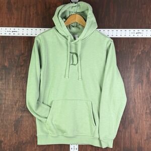 Disney Disneyland 70th Anniversary Green Castle‎ Pullover Hoodie Adult XS EUC